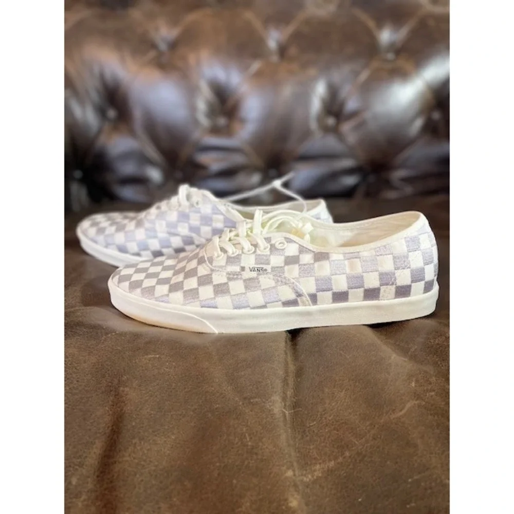 Vans embroidered check